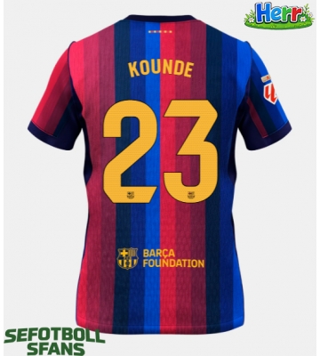 Barcelona Jules Kounde #23 Hemmatröja 2026-27 Kortärmad